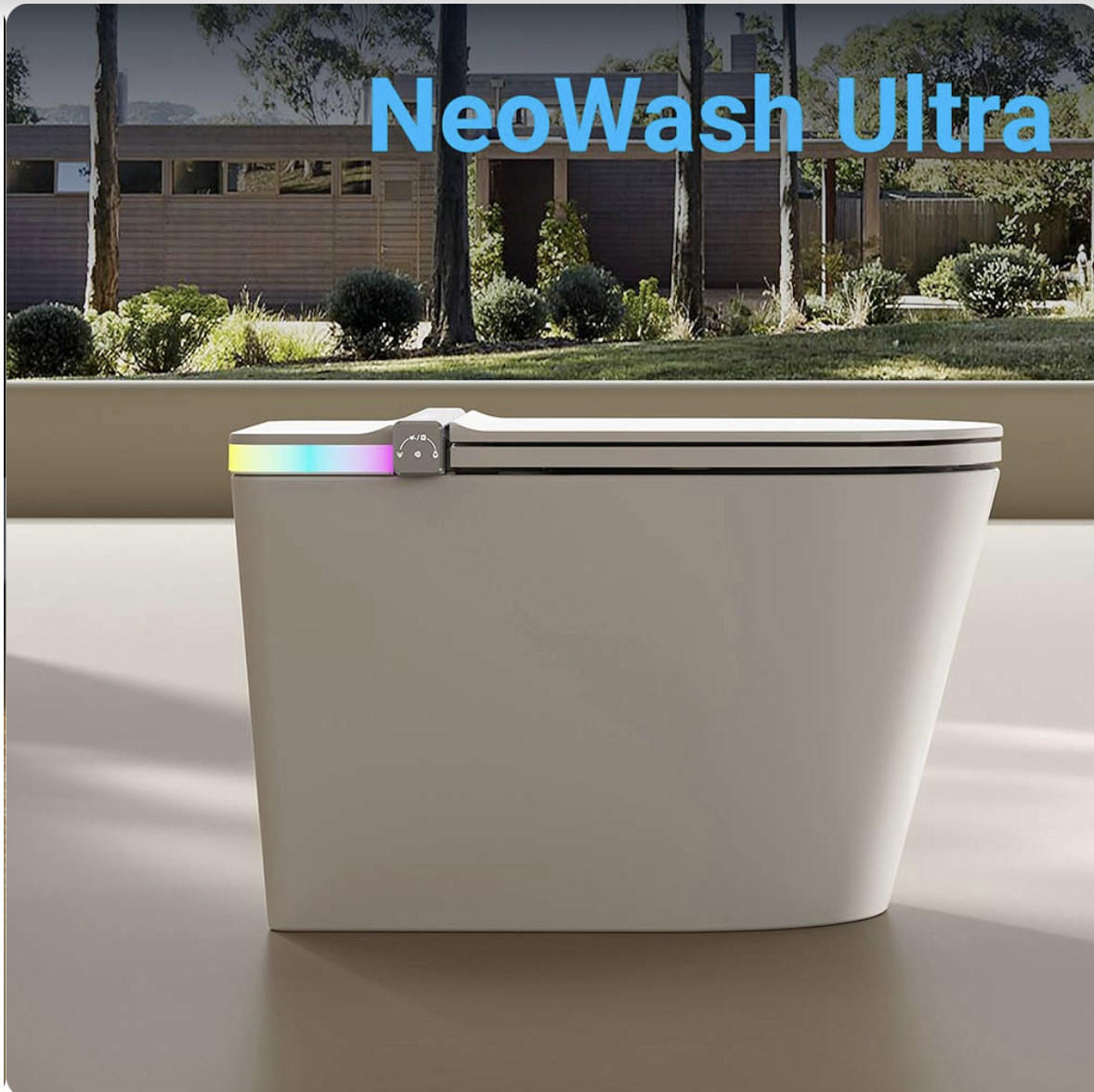 NeoWash Ultra smart toilet – side view